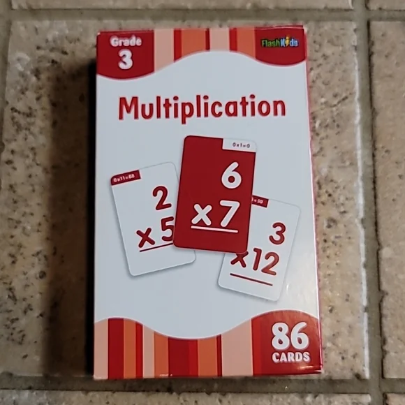 Flash Kids | Other | Flash Kids Multiplication Flash Cards Grade 3 |  Poshmark